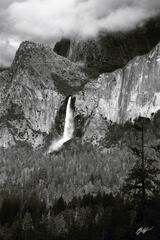 B034 Bridal Viel Falls, Yosemite National Park, California print