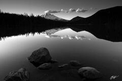B085 Mt Hood Reflection in Lost Lake, Oregon print