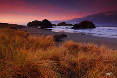 B182 Sunrise Cape Sabastion, Southern Oregon Coast print