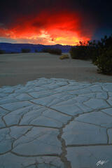 D226 Desert Sunset, Death Valley National Park, California print