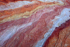 D278 Colorful Sandstone Swirl, Valley of Fire, Nevada print