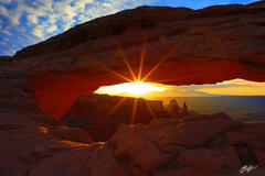 D301 Sunrise Mesa Arch, Canyonlands National Park, Utah print