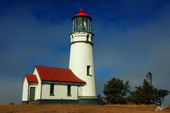 L017 Cape Blanco Lighthouse, Oregon Coast  print