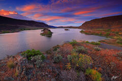 M380 Sunset Alkali Lake. Washington print