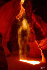 P124 Light Beam, Antelope Canyon, Arizona print