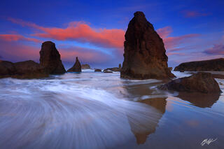 Sunrise and Surf, Face Rock Beach, Bandon, Oregon