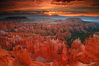 D202 Sunrise from Sunset point, Bryce Canyon, Utah