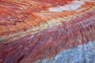 D277 Colorful Sandstone Swirl, Valley of Fire, Nevada
