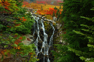 F109 Myrtle Falls, Mt Rainier National Park, Washington