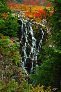 F110 Myrtle Falls, Mt Rainier National Park, Washington