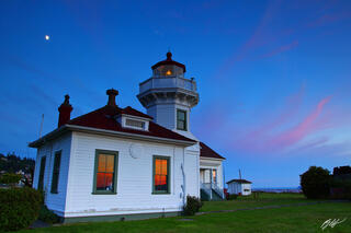 L005 Sunset Mukilteo Lighthouse, Washington