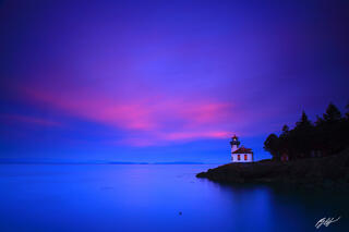 L011 Sunrise Lime Kiln Lighthouse, San Juan Island, Washington