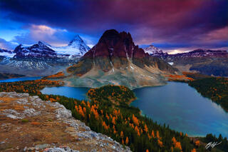 M447 Sunset Mt Assiniboine, British Columbia, Canada