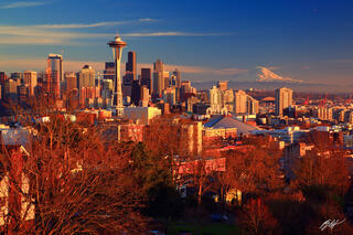 U002 Seattle Skyline, Kerry Park, Seattle, Washington