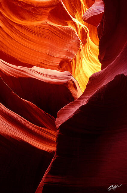 D223 Colors of Antelope Canyon, Arizona print