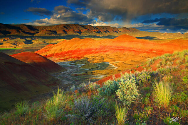 M441 Sunset Painted Hills in Oregon print