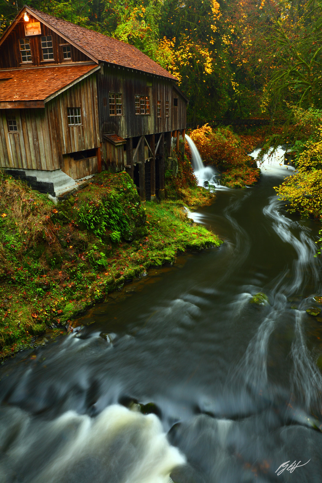 Cedar Creek Grist mill out of Woodland Washington